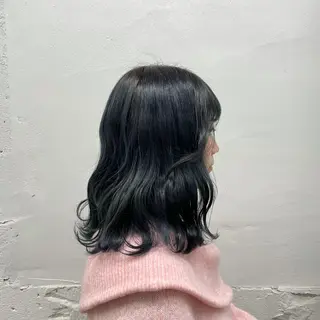 ミディアム 🧡艶髪ちゅるん髪 🫧🧡YUKI❄️のヘアスタイル