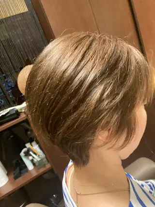 ショート カラー 🌙似合わせ専門 照井🌙のヘアスタイル