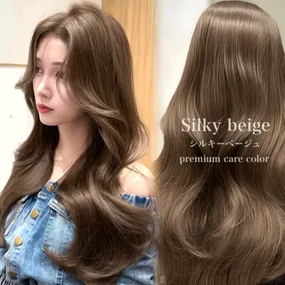 ロング カラー 🇰🇷韓国風くびれ ヘア🇰🇷中村優大のヘアスタイル