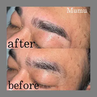 メンズ アイブロウ Mumu眉毛,ネイル モデル募集中🪄のネイルデザイン