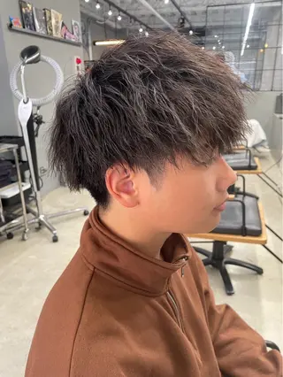 ショート ヘアアレンジ メンズ メンズ専門サロン wokeのヘアスタイル