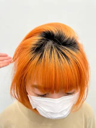 ショート カラー ヘアアレンジ HARU//原宿🤍 リピート率NO.1のヘアスタイル