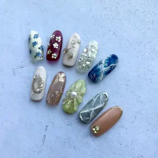 ネイル おかやま さらのネイルデザイン