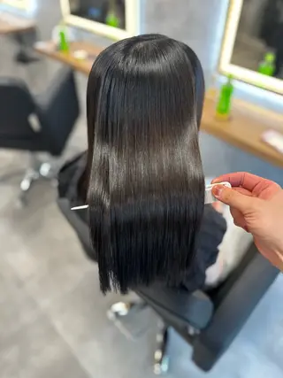 ロング パーマ 🫧ハイトーン🫧 ベージュ🫧徹哉のヘアスタイル