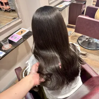 ロング カラー 艶カラー/メンズ パーマ/いくののヘアスタイル