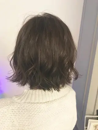 ショート カラー パーマ×ウルフカット koya☆のヘアスタイル