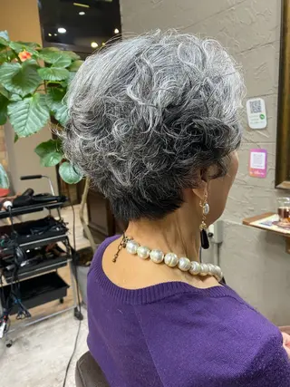 ショート ヘアメイクエルテ Yukikoのヘアスタイル