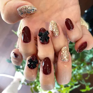 ネイル crystal ⭐︎ colorのネイルデザイン