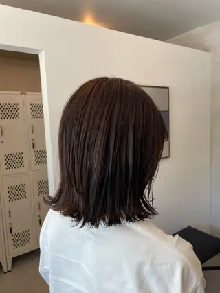 ミディアム カイ/名古屋・伏見 カットモデルのヘアスタイル