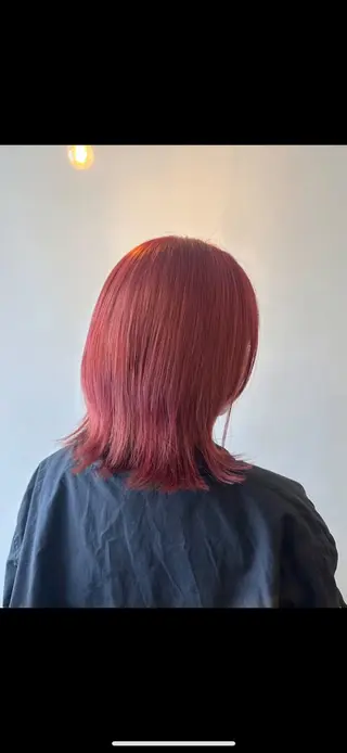 ミディアム カラー aisa ／札幌／艶カラー🎀のヘアスタイル