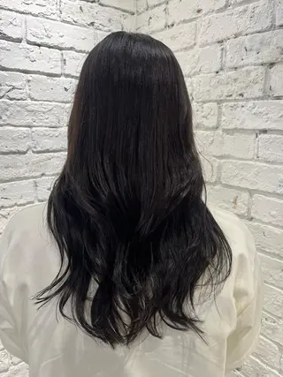 ロング カラー 杉本 直樹のヘアスタイル