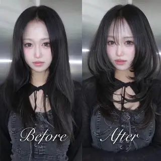 ロング Nao/ 大宮/レイヤーカットのヘアスタイル