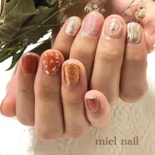 ネイル miel nailのネイルデザイン