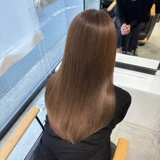 ロング ながい りなのヘアスタイル