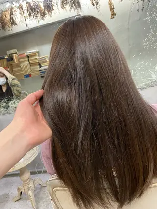 ロング カラー お任せヘア☘️☘️ 及川渚のヘアスタイル