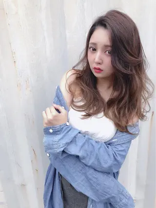セミロング 縮毛矯正・髪質改善 ❣️三浦正也のヘアスタイル