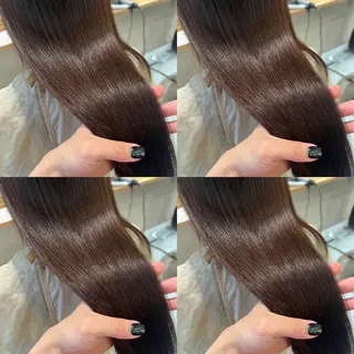 ロング カラー レイヤーカット/ 縮毛矯正🇰🇷早坂のヘアスタイル