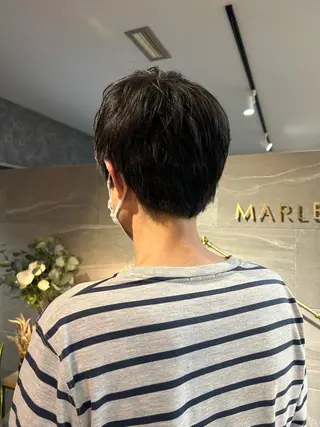 メンズ 増渕 里奈のヘアスタイル