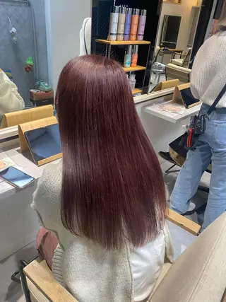 ロング カラー ベージュ指名No1 加賀詩織のヘアスタイル