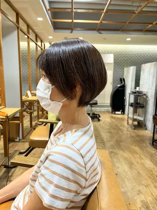 ショート おの ももか /京急富岡のヘアスタイル
