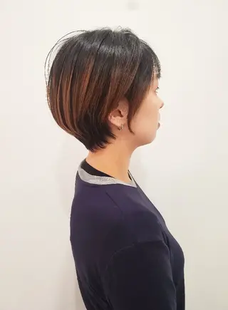 ショート 齋藤 愛美のヘアスタイル