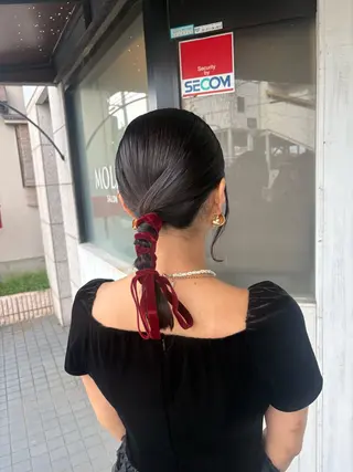 ヘアアレンジ MOLLA ✂️辻桃加のヘアスタイル