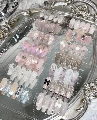 ネイル 🎀Luvia nail 池袋✨のネイルデザイン