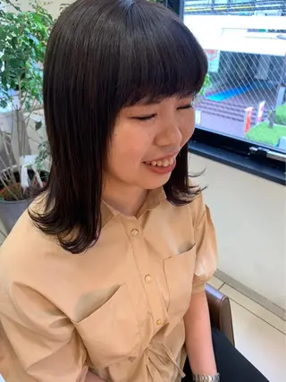 ミディアム 羽エクステ🩷 🤍まき🤍のマツエク・マツパデザイン