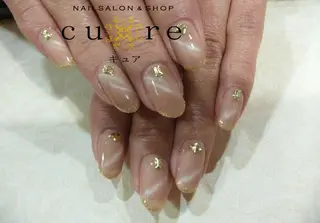 ミディアム ネイル ネイルサロン Cureのネイルデザイン
