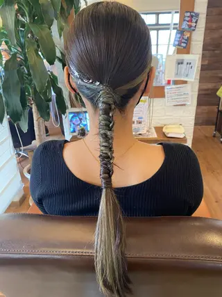 ヘアアレンジ 井上 歩美のヘアスタイル