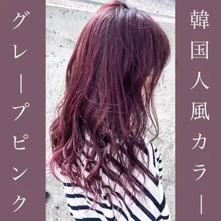 ロング カラー 【BIBBIDI】 MIKIのヘアスタイル