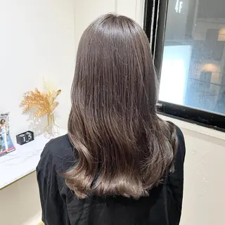 ロング カラー 髪質改善/韓国ヘア 顔まわり特化yutoのヘアスタイル
