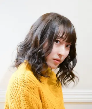 ミディアム muk hair篠村 髪質改善/完全個室のヘアスタイル