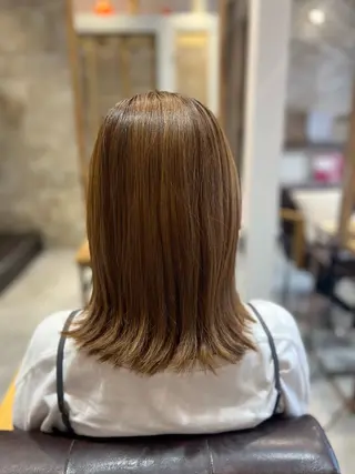 ミディアム 前井 正人のヘアスタイル