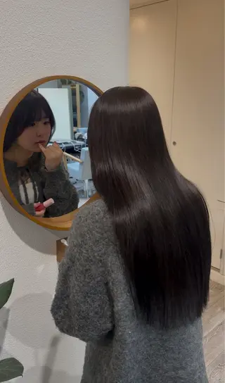 ロング カラー 美髪矯正・ブリーチ 矯正🫧秋元ゆたかのヘアスタイル