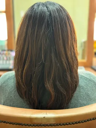 セミロング 似合わせ/たにざわ しんごう≫南草津のヘアスタイル