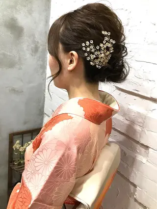 ミディアム まつパ・ヘアセット ♡Chinami♡のマツエク・マツパデザイン