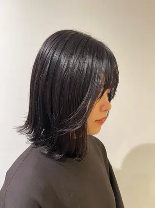 ショート シャドウパーマ No.1うえちりくのヘアスタイル