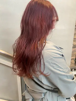 ロング 艶カラー　宮﨑 蒼のヘアスタイル