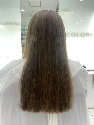 ロング カラー 🦄艶髪育毛🌟毛髪 診断/セット/駒井のヘアスタイル