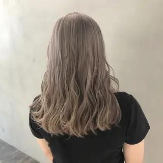 ロング カラー ブリーチ特化 梅田本多翔のヘアスタイル