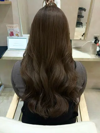 ロング 🦋もも/縮毛矯正 /髪質改善/艶髪🦋のヘアスタイル