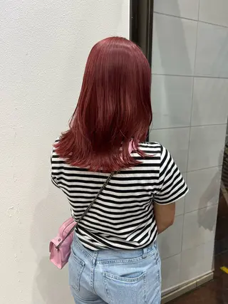 セミロング カラー LA KING KYOTO所属・レイヤーカット/ miranのヘアスタイル