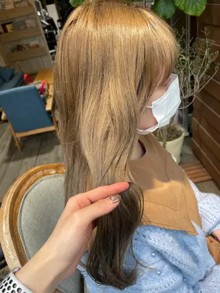 ロング カラー exfa sakura🪞のヘアスタイル