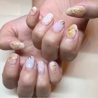 ネイル 🧺mu ; u ｜ご予約はﾘｸｴｽﾄのネイルデザイン