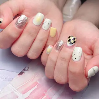 ネイル M🌷nail 長さだし専門店のネイルデザイン