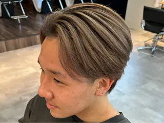 カラー メンズ 🔥フェードカット/ パーマ特化🔥/森のヘアスタイル