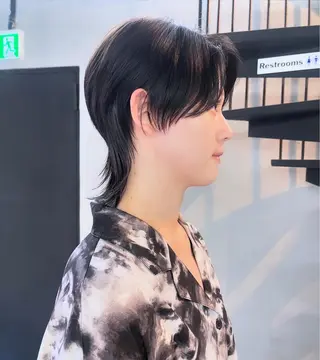 ショート 柏 ウルフ/レイヤー 田中佐和🐺のヘアスタイル
