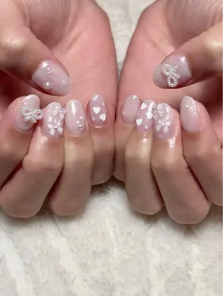 ネイル 🧺mu ; u |ご予約はリクエストのネイルデザイン