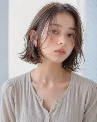 ショート LOVESTOIKE 井上つぐみ/透明感のヘアスタイル